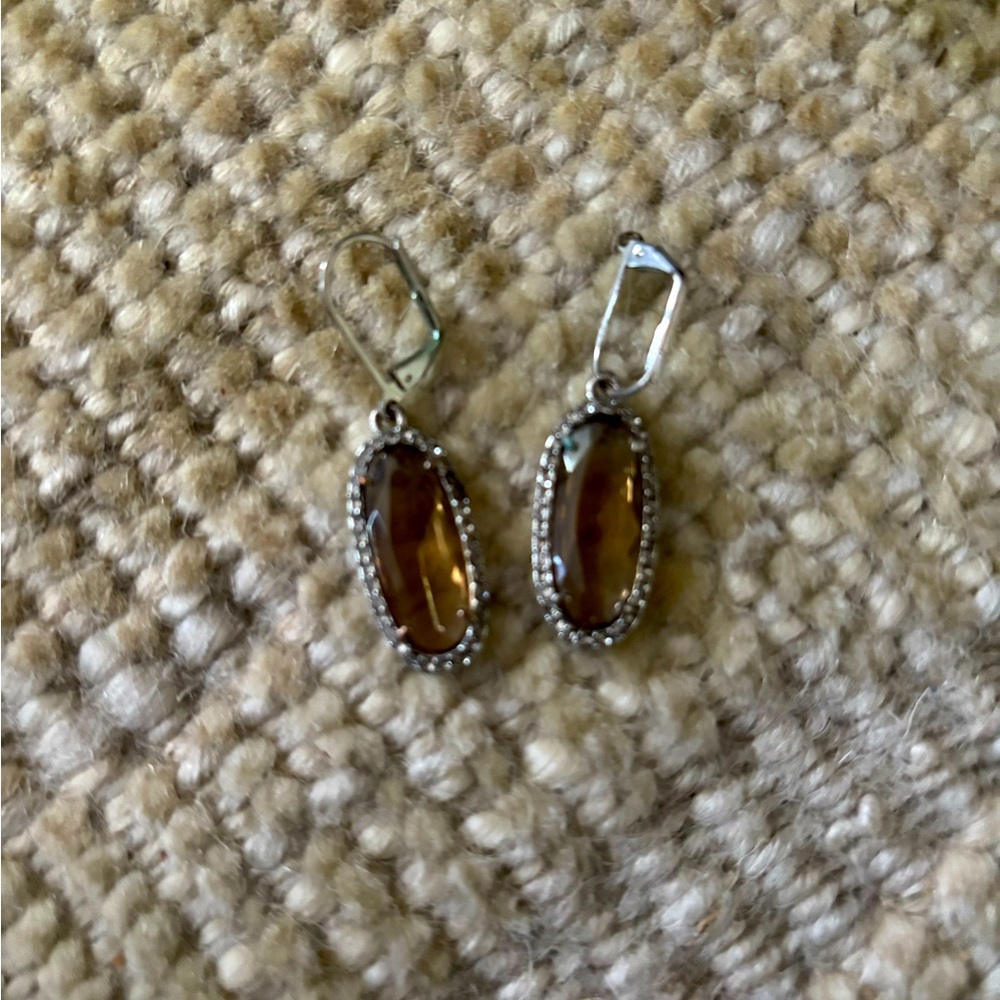 Earrings Smoky Quartz